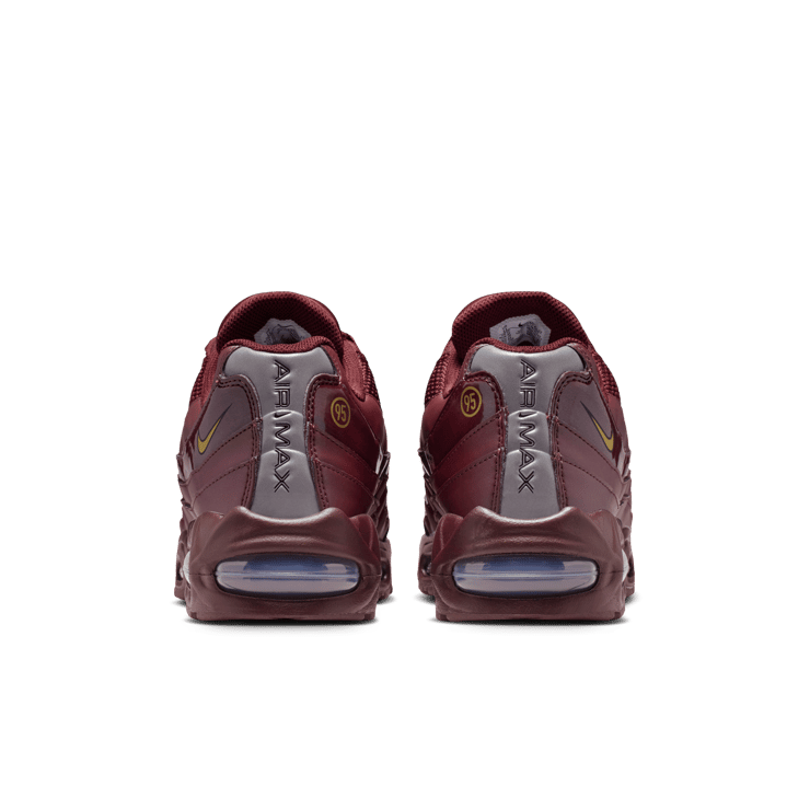 Nike Air Max 95 Big Bubble Total 90 Burgundy Crush Angle 2