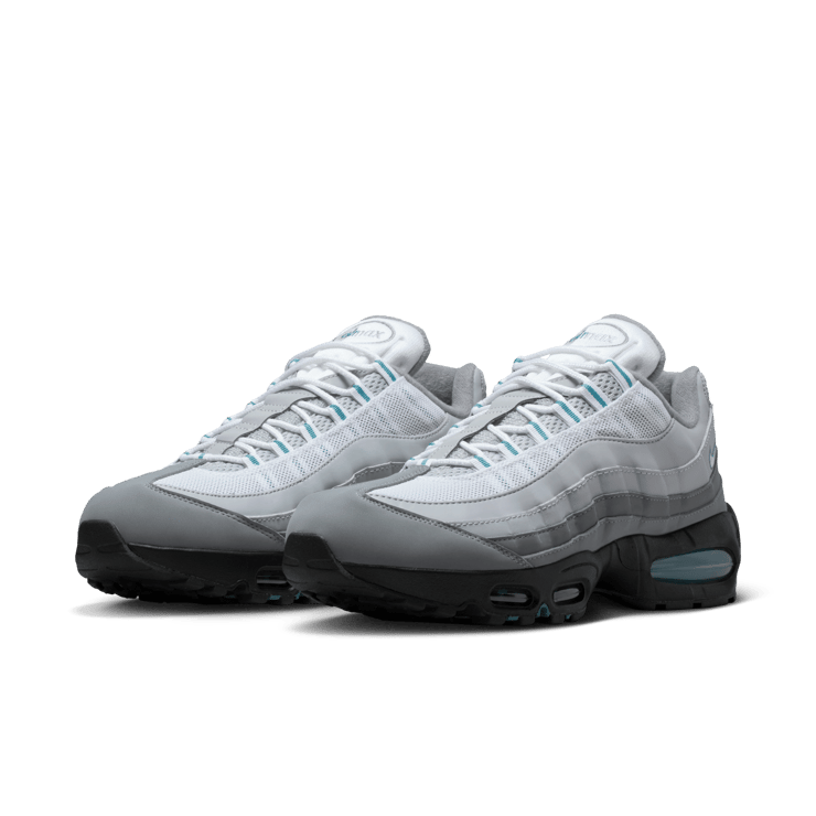 Nike Air Max 95 Big Bubble Cool Grey Silver Angle 1