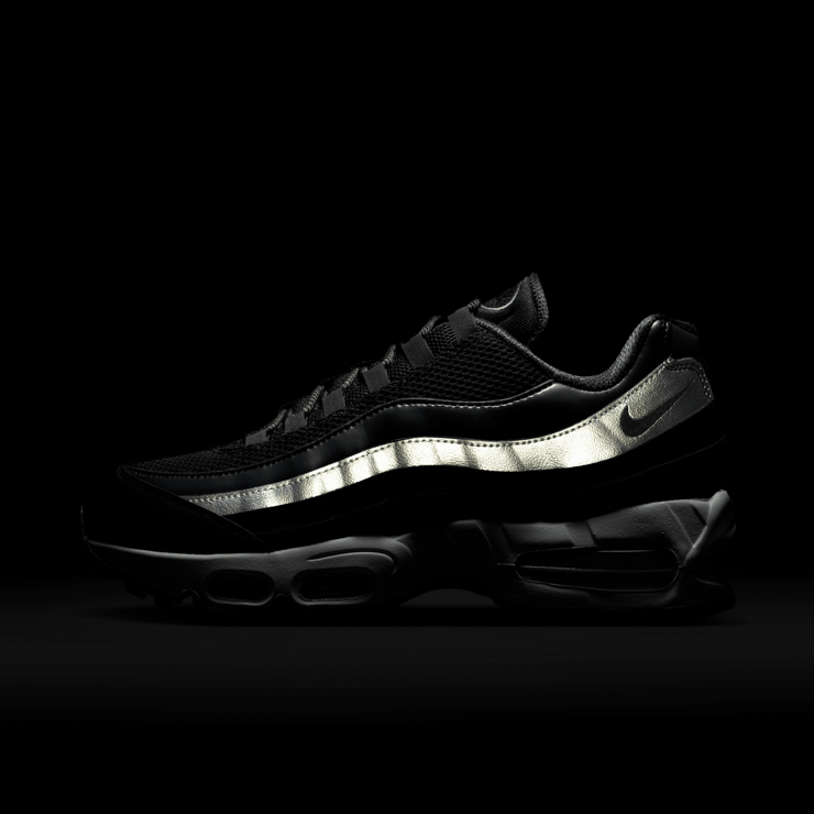 Nike Air Max 95 Big Bubble SE Dark Grey Metallic Silver (W) Angle 1