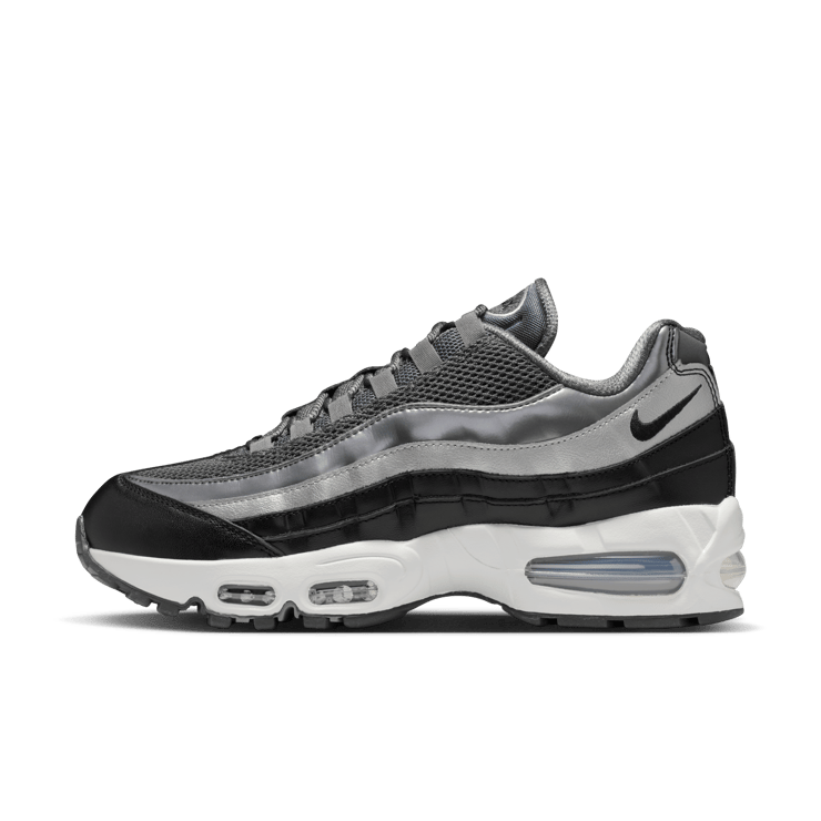 Nike Air Max 95 Big Bubble SE Dark Grey Metallic Silver (W) Angle 5