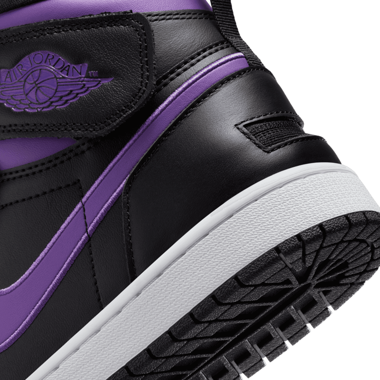 【PURPLE BRAND】黒 クリスタル ゴシック ドリップ フーディ Air Jordan 1 High Flyease Bright Violet - CQ3835-051 Release