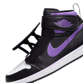Air Jordan 1 High Flyease Bright Violet Angle 6