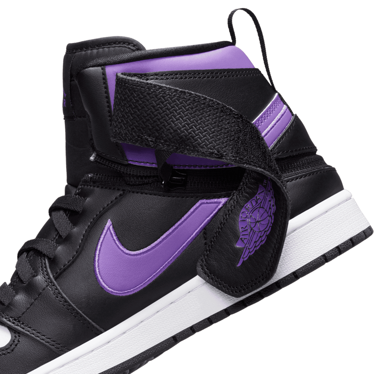 Air Jordan 1 High Flyease Bright Violet Angle 7