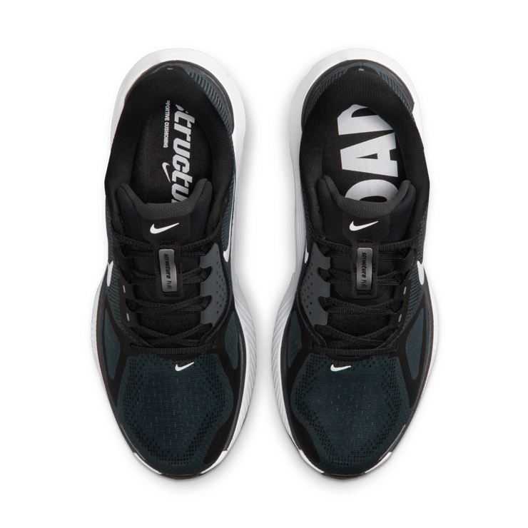 Nike Structure Plus Black White (W) Angle 5