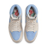 Air Jordan 1 Retro High OG Pale Ivory Psychic Blue (W) Angle 1