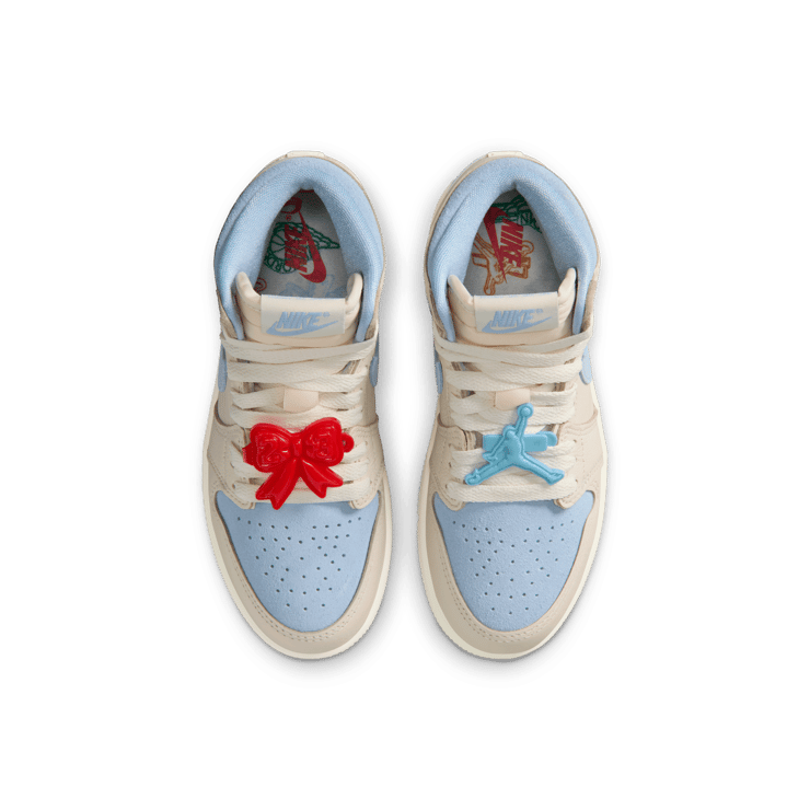 Air Jordan 1 Retro High OG Pale Ivory Psychic Blue (PS) Angle 1