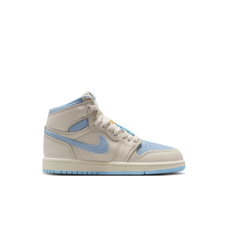 Air Jordan 1 Retro High OG Pale Ivory Psychic Blue (PS) Angle 0