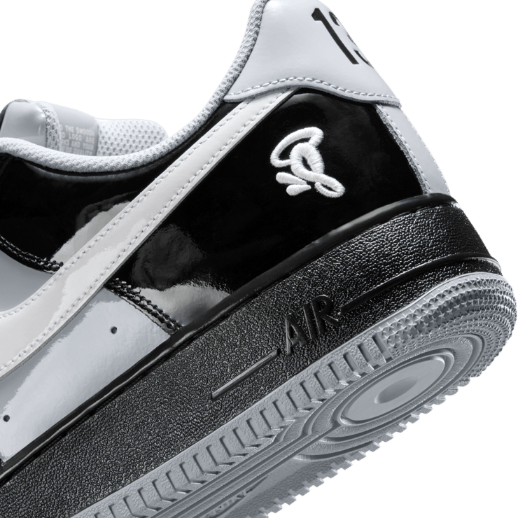 Nike Air Force 1 Low Central Cee Black Light Smoke Grey Angle 7