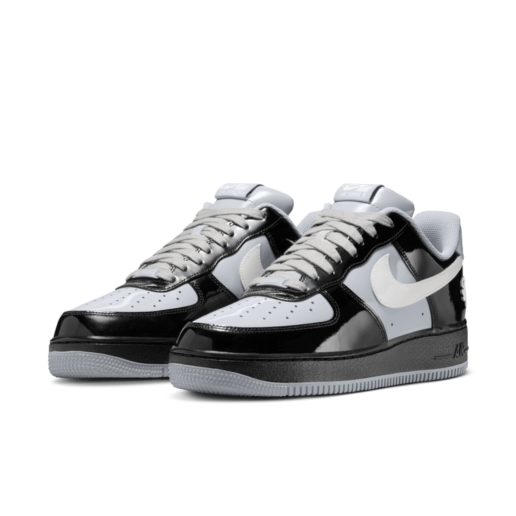 Nike Air Force 1 Low Central Cee Black Light Smoke Grey Angle 4