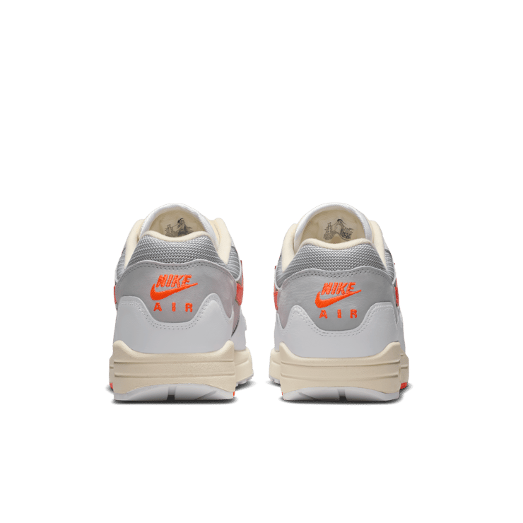 Nike Air Max 1 Waves Patta White Hyper Crimson Angle 5