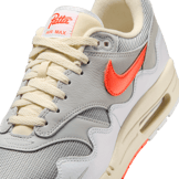 Nike Air Max 1 Waves Patta White Hyper Crimson Angle 6