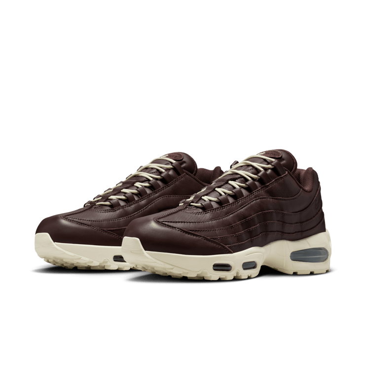 Nike Air Max 95 Big Bubble Leather Baroque Brown Angle 5