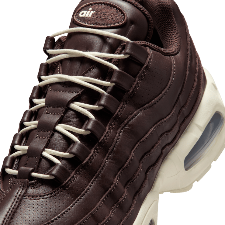 Nike Air Max 95 Big Bubble Leather Baroque Brown Angle 7