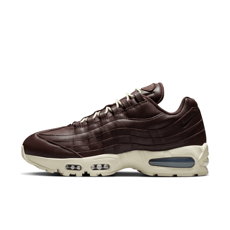 Nike Air Max 95 Big Bubble Leather Baroque Brown Angle 0