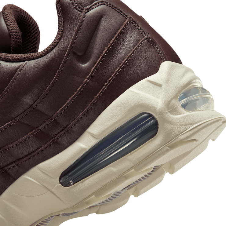 Nike Air Max 95 Big Bubble Leather Baroque Brown Angle 6