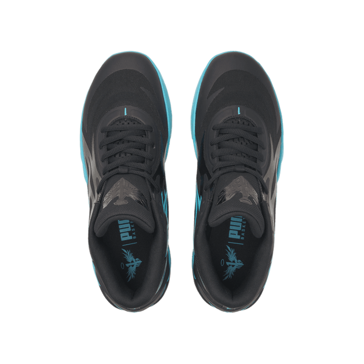 Puma MB.02 Black Blue Angle 2