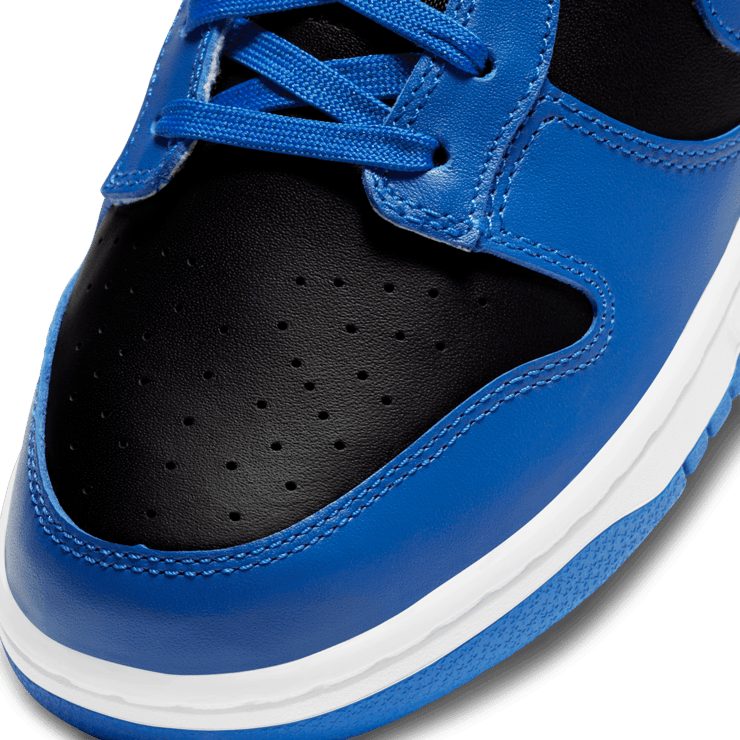 Nike Dunk Low Retro Black Hyper Cobalt Angle 4