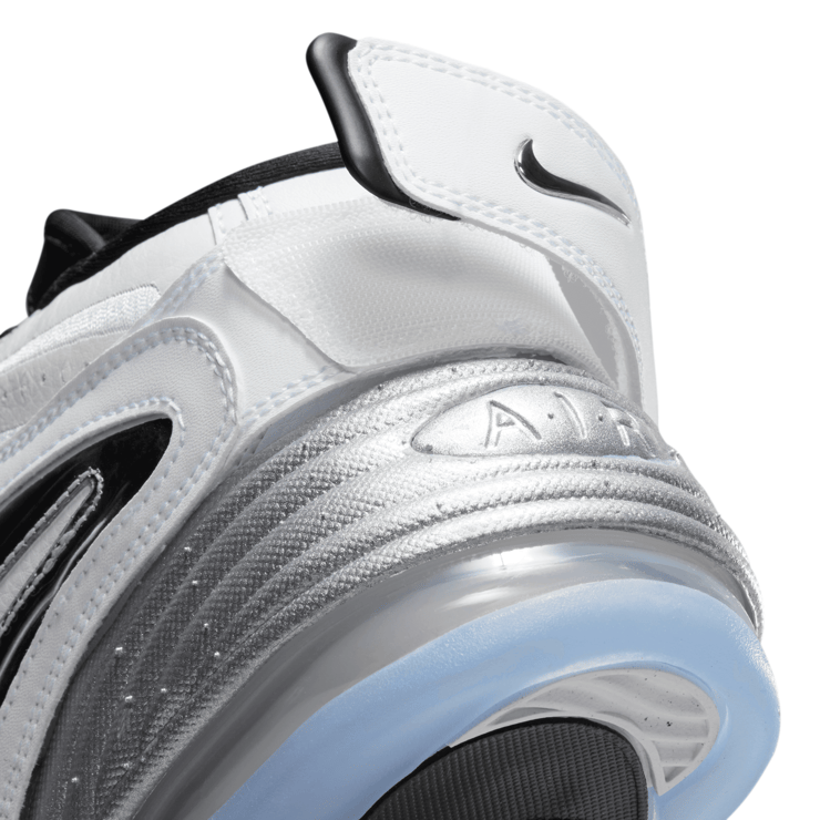 Nike Air Adjust Force White Metallic Silver Black (W) Angle 6