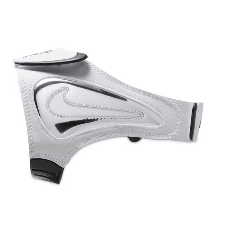 Nike Air Adjust Force White Metallic Silver Black (W) Angle 7