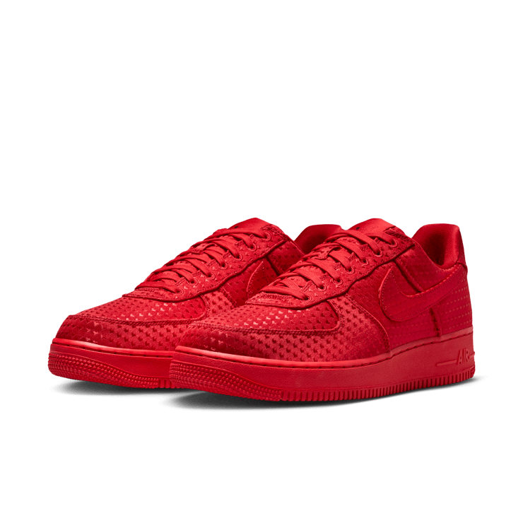Nike Air Force 1 Low Valentine's Day University Red Angle 1