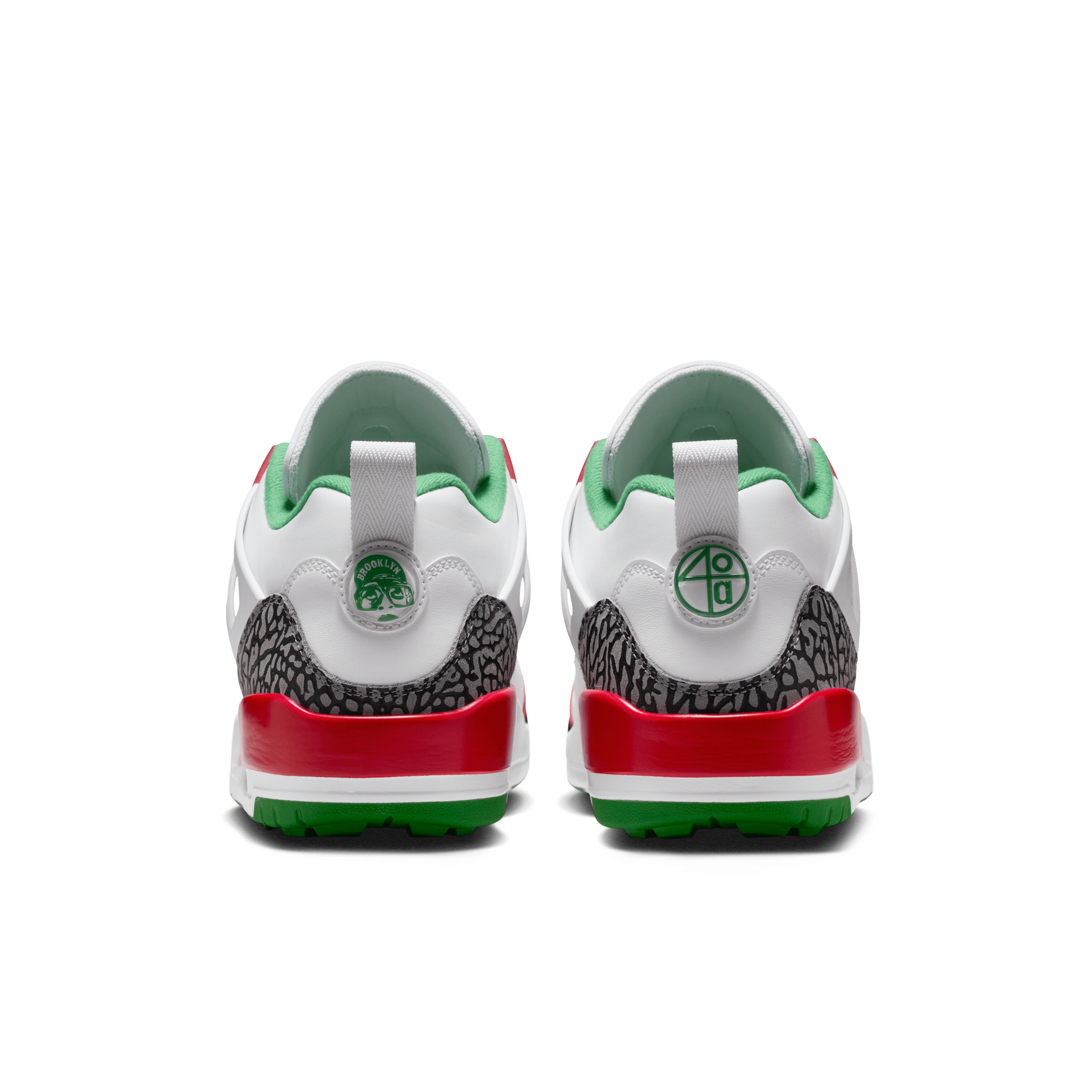 spizike white green red