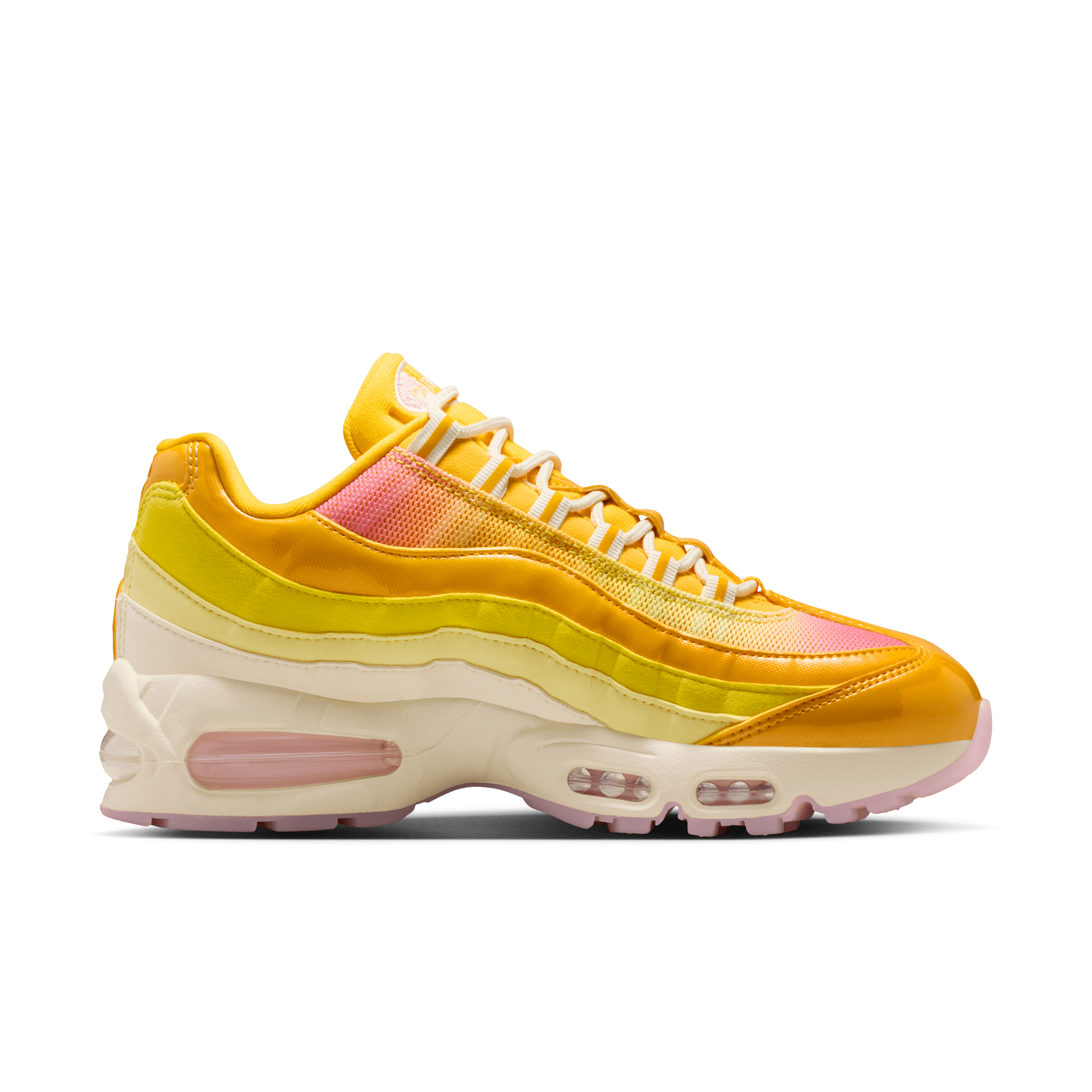 pink and yellow air max 95
