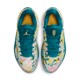 Jordan Zion 4 Tropical Teal Angle 3