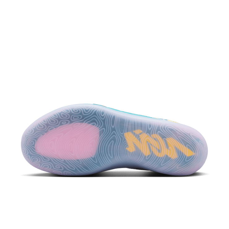 Jordan Zion 4 Tropical Teal Angle 1