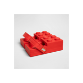 Crocs Brick Clog LEGO Red Angle 0