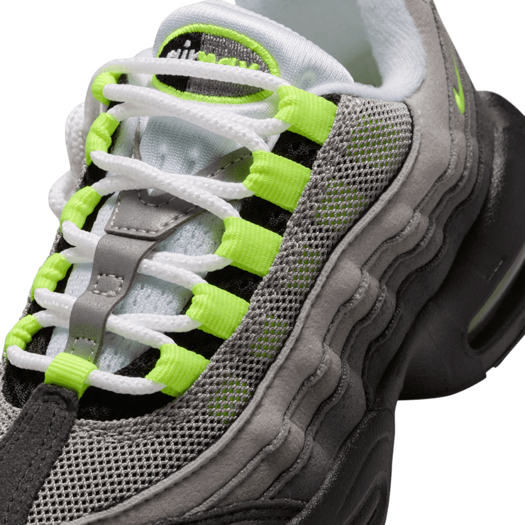 Nike Air Max 95 OG Big Bubble Neon (PS) Angle 7