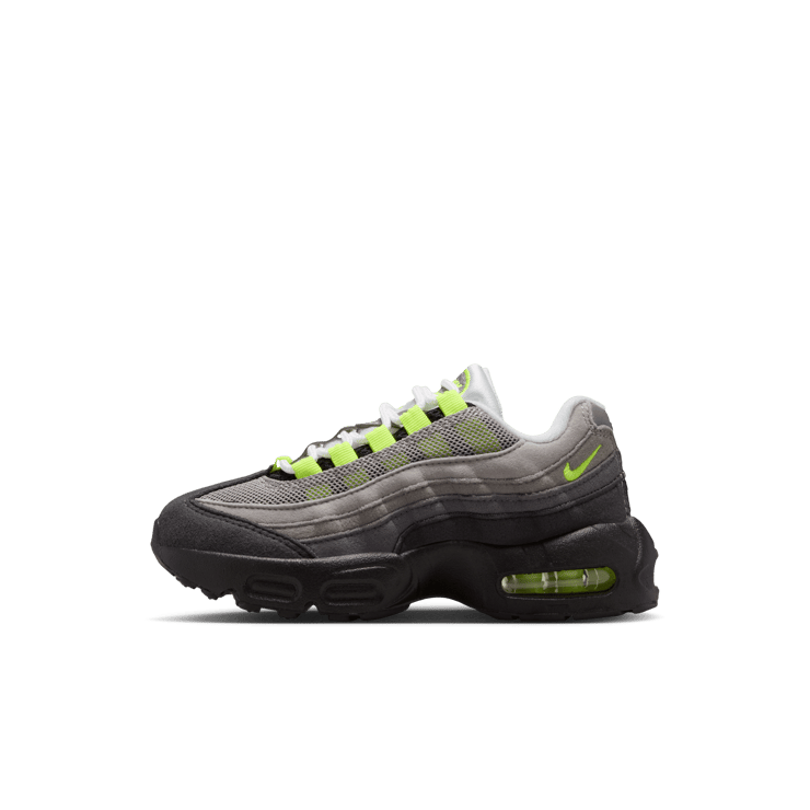 Nike Air Max 95 OG Big Bubble Neon (PS) Angle 2