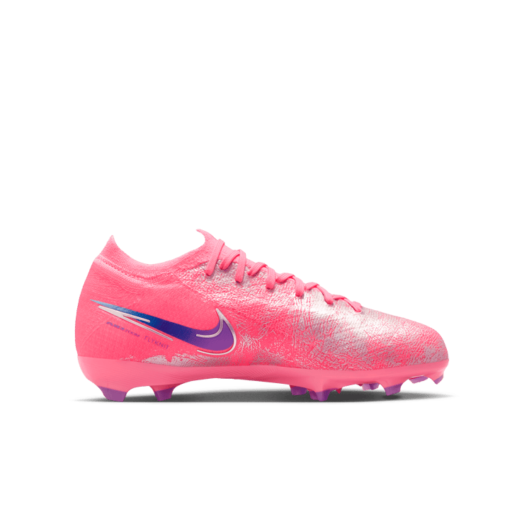 Nike Mercurial Vapor 16 Elite Vini Jr. Sunset Pulse (GS) Angle 2