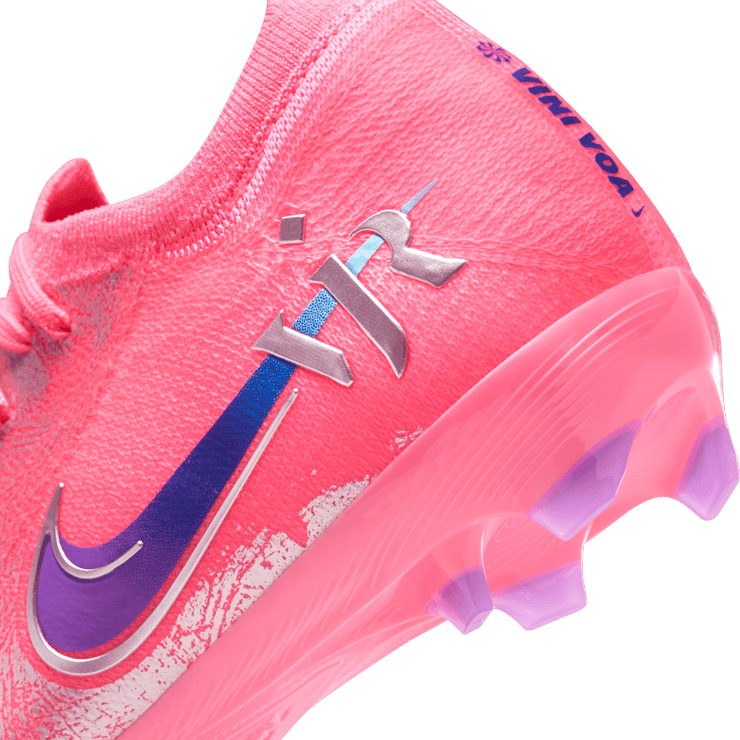 Nike Mercurial Vapor 16 Elite Vini Jr. Sunset Pulse (GS) Angle 8