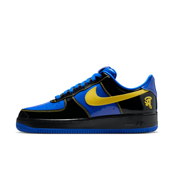  Nike Air Force 1 Low Central Cee Black Racer Blue Angle 0