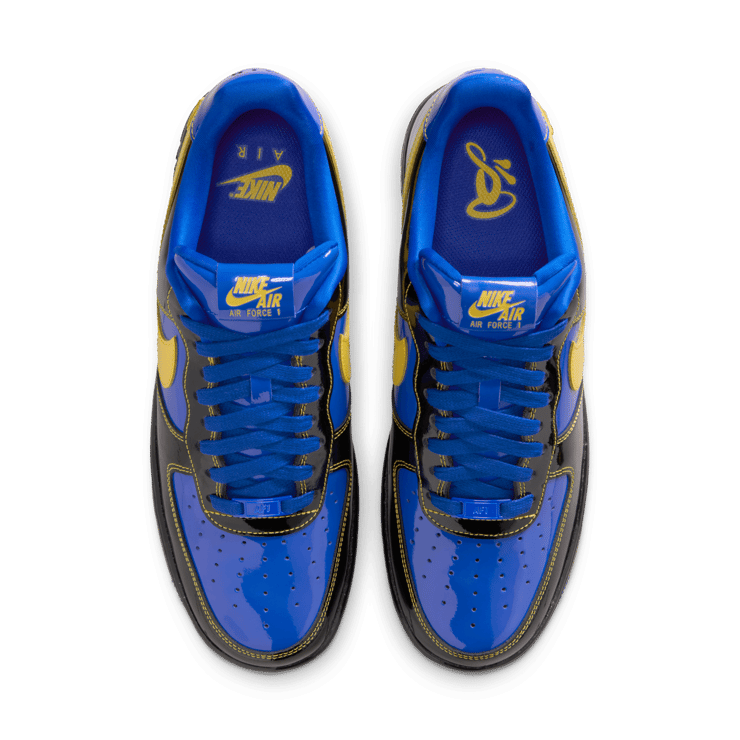  Nike Air Force 1 Low Central Cee Black Racer Blue Angle 3