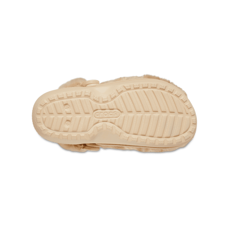 Crocs Classic Clog Fur Sure Cream Angle 2