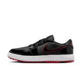 Air Jordan 1 Retro Low Golf Bred Black Patent Angle 0