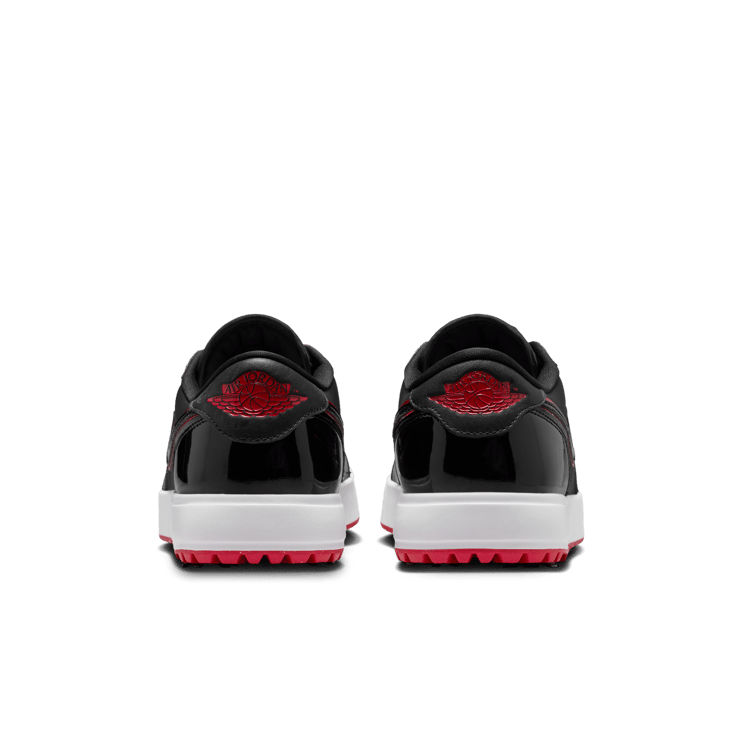 Air Jordan 1 Retro Low Golf Bred Black Patent Angle 5