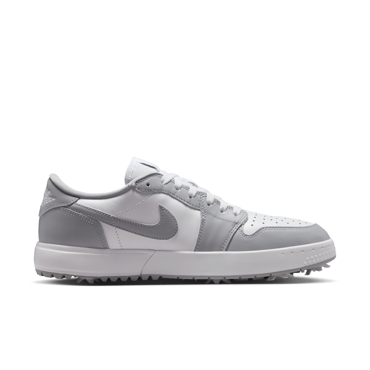 Air Jordan 1 Low Golf Wolf Grey White Angle 2