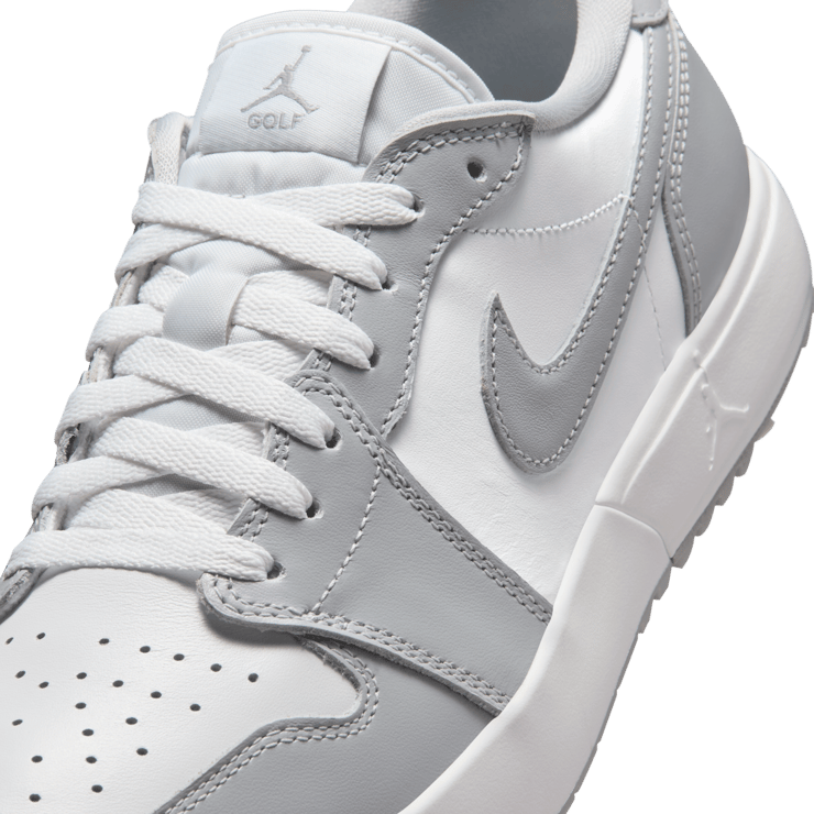 Air Jordan 1 Low Golf Wolf Grey White Angle 7