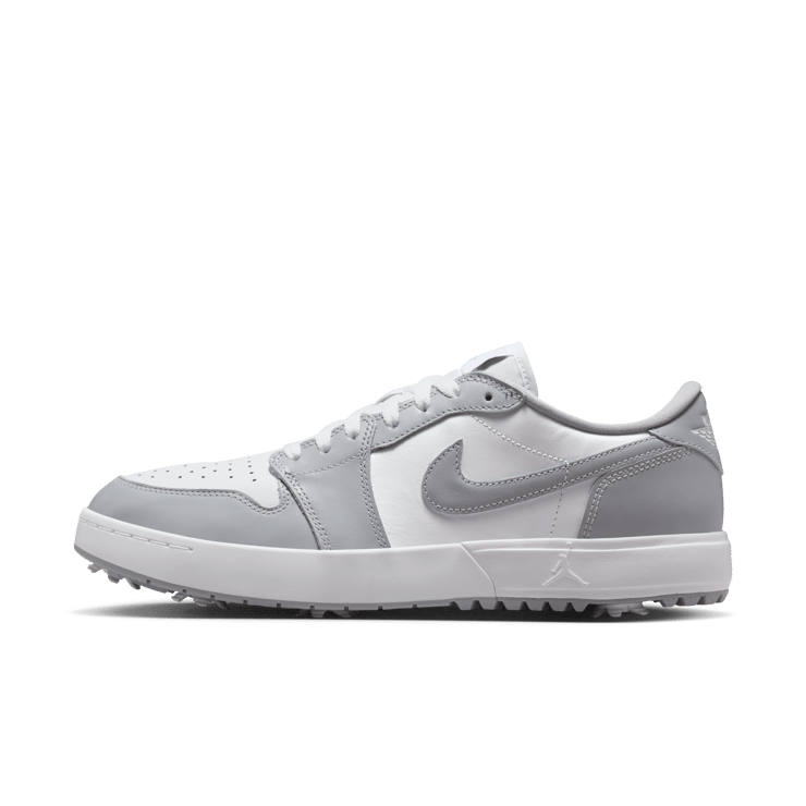 Air Jordan 1 Low Golf Wolf Grey White Angle 0