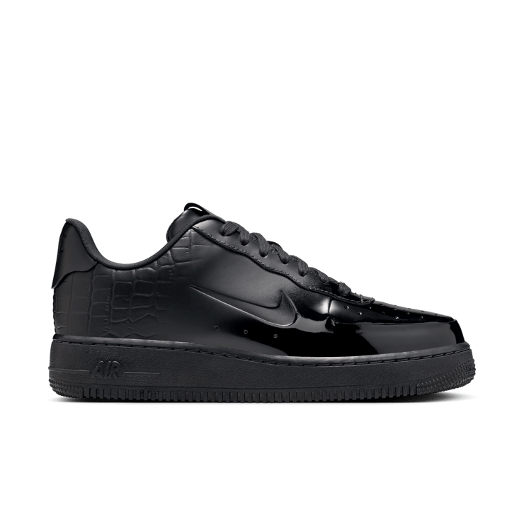 Nike Air Force 1 Low Made in Italy Black (W) Angle 2