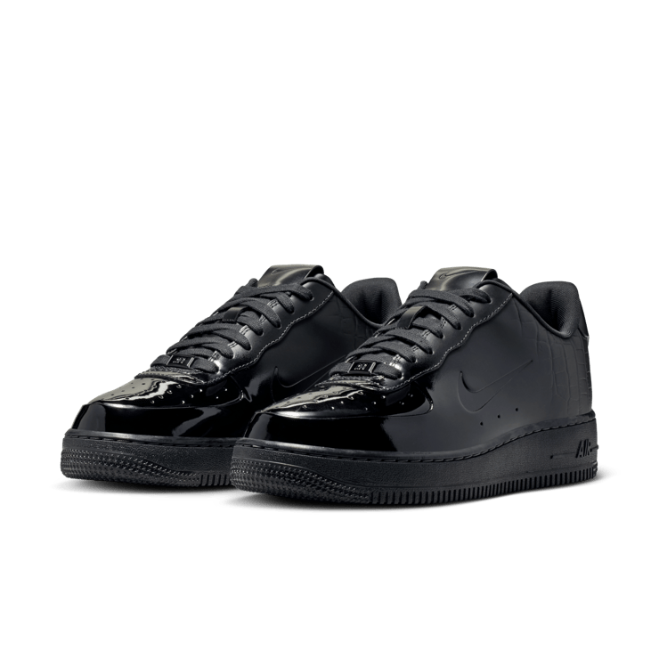 Nike Air Force 1 Low Made in Italy Black (W) Angle 4