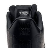 Nike Air Force 1 Low Made in Italy Black (W) Angle 8