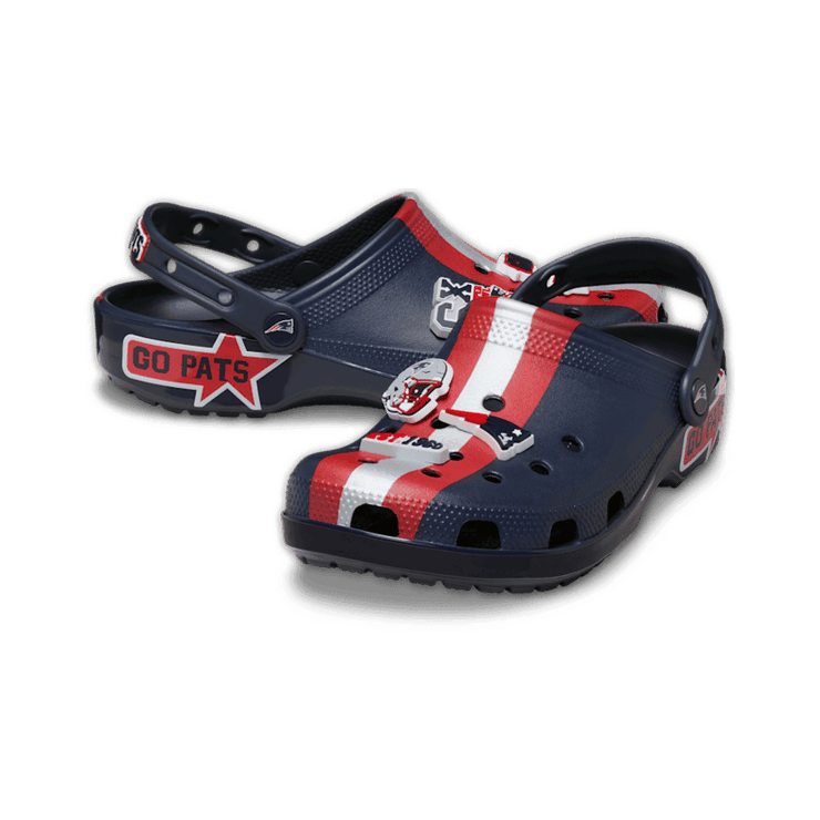 Crocs Classic Clog NFL New England Patriots Angle 0