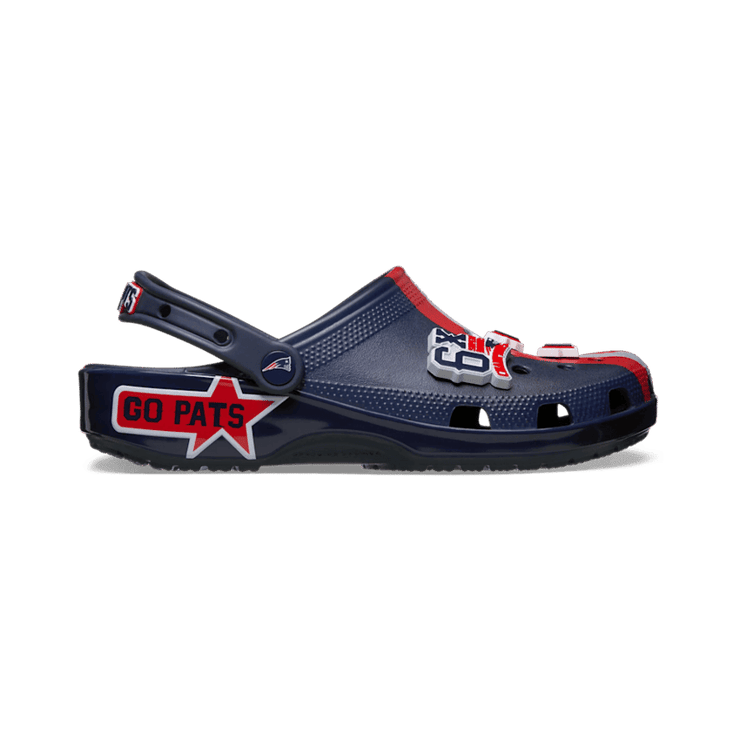 Crocs Classic Clog NFL New England Patriots Angle 1