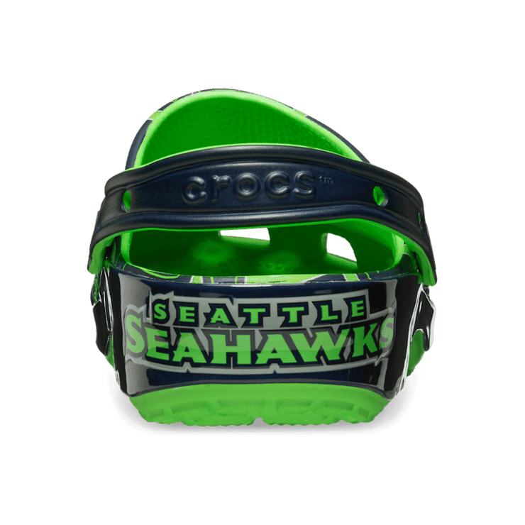 Crocs Classic Clog NFL Seattle Seahawks Angle 4