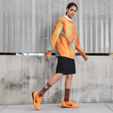 Nike Air Max Flyknit Racer NN Total Orange Angle 4