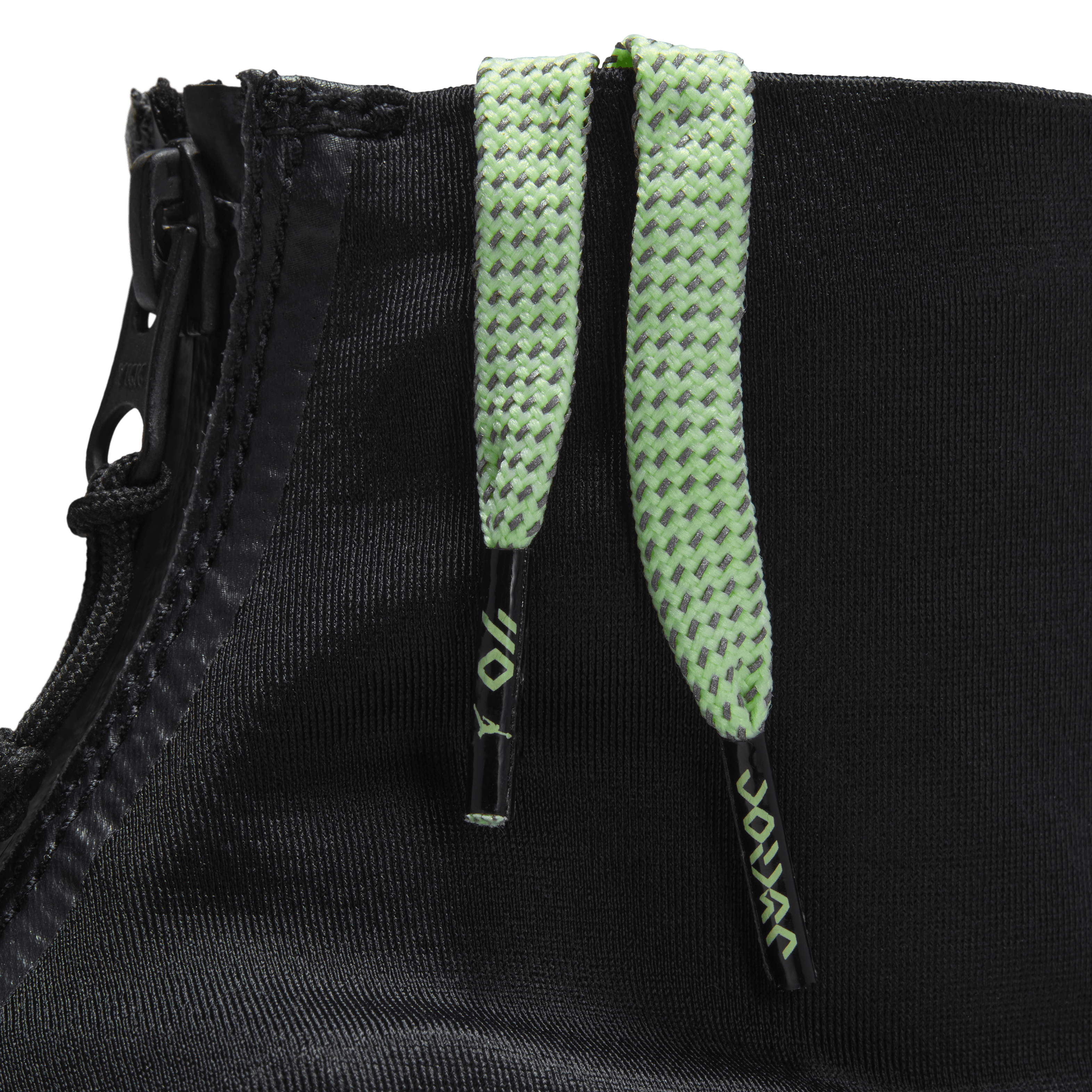 Air Jordan 4028 Black Barely Volt  Angle 8