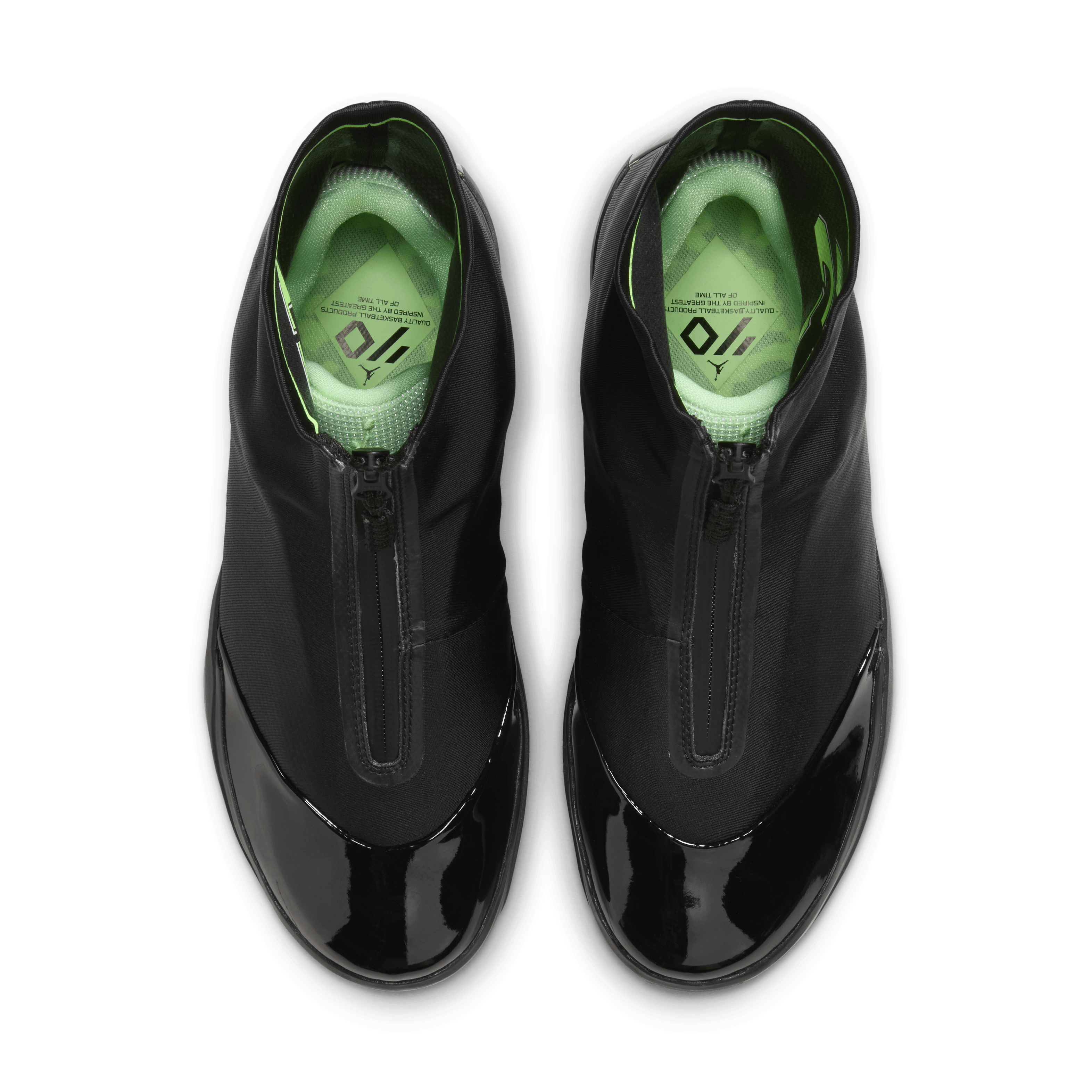 Air Jordan 4028 Black Barely Volt  Angle 3